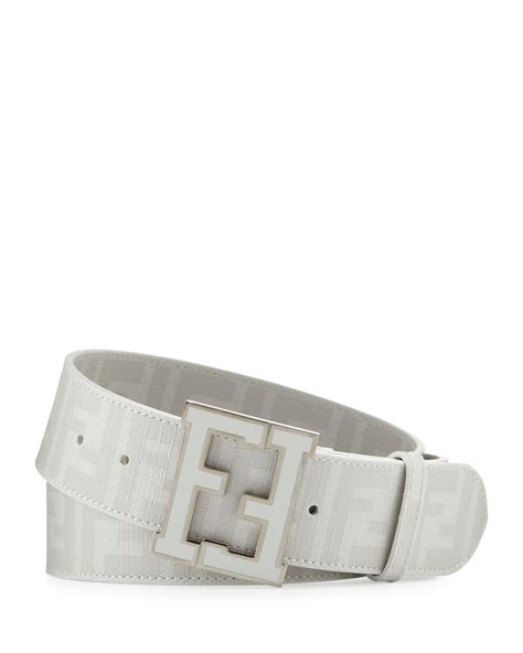 fendi zucca college belt white|fendi belt size chart.